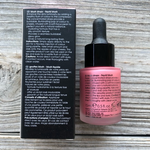 RODIAL Liquid Blush Drops in Frosted Pink - Picture 5 of 9